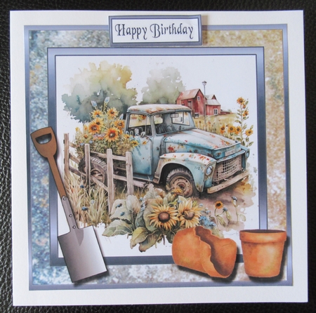 SC Blue truck by Davina Rundle
