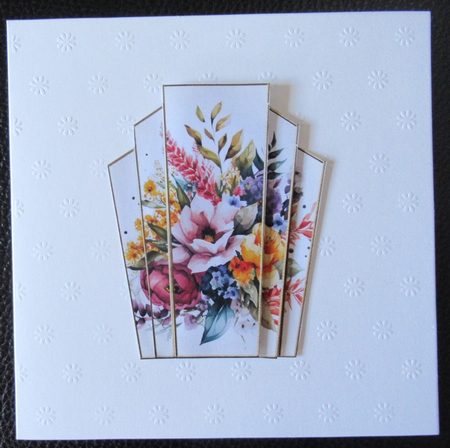 Art Deco Stacker - Vintage Floral 1 by Davina Rundle