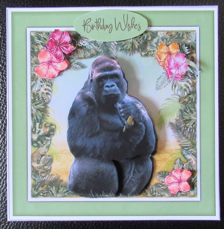 8x8 Mini Kit, Gorgeous Mountain Gorilla by Davina Rundle