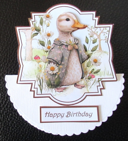 Duckling, hare and goose toppers by Davina Rundle