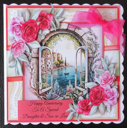 8x8 Mini Kit, Beautiful Ocean Window  3 by Davina Rundle