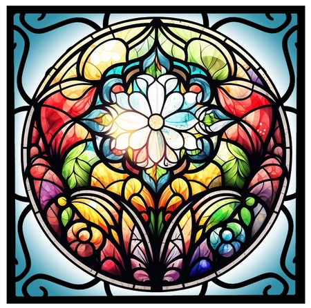 Beautiful Stained Glass Window 2 by Davina Rundle