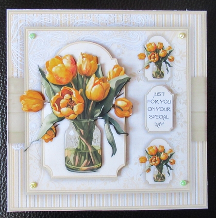 Spring Tulips 4 Mini Kit by Davina Rundle