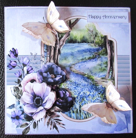Bluebell woods 7x7 by Davina Rundle