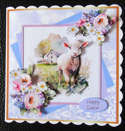 Spring Is Sprung - Spring Lamb by Davina Rundle