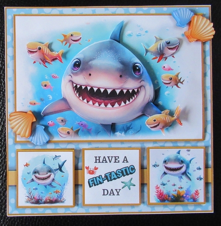 Have a Fin-tastic Day by Davina Rundle