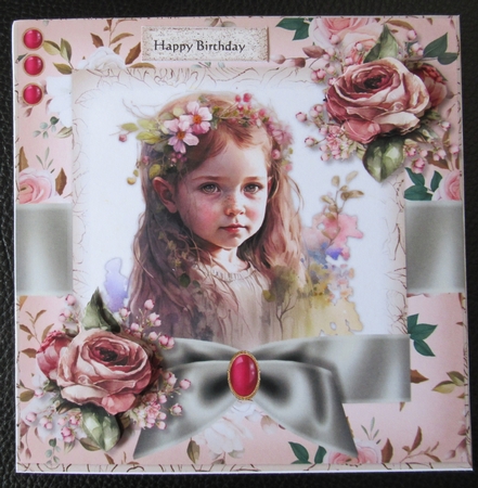Gorgeous Vintage Girl  Mini Kit by Davina Rundle