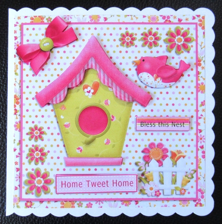 Home Tweet Home quick card front by Davina Rundle