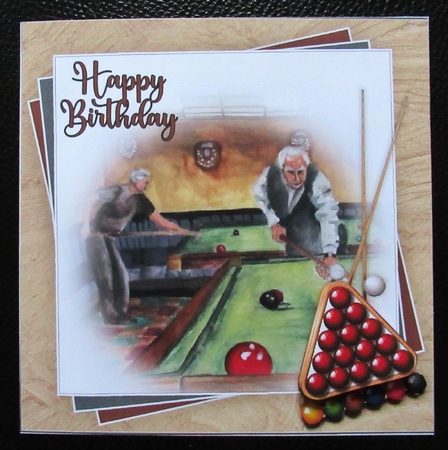 Snooker Player Bumper Kit     by Davina Rundle