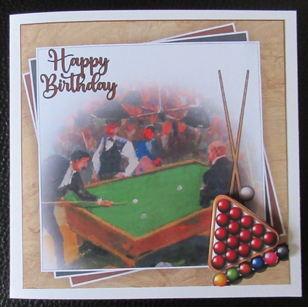 Snooker Player Bumper Kit     by Davina Rundle