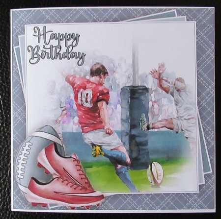 Rugby Lover  Mini Kit #2     by Davina Rundle
