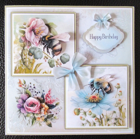 Bees and flowers mini kit by Davina Rundle