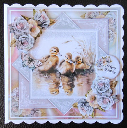 Cute Fluffy Duckling Mini Page Kit by Davina Rundle