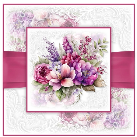 Fuchsia Bouquet No.1 by Davina Rundle