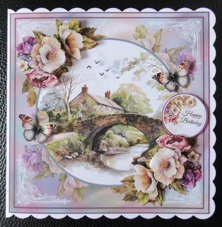 Bridge Over The Stream Mini Page Kit by Davina Rundle