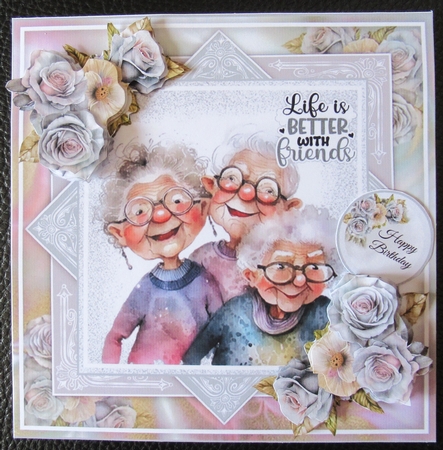 Life is Better With Friends 02 Mini Page Kit by Davina Rundle