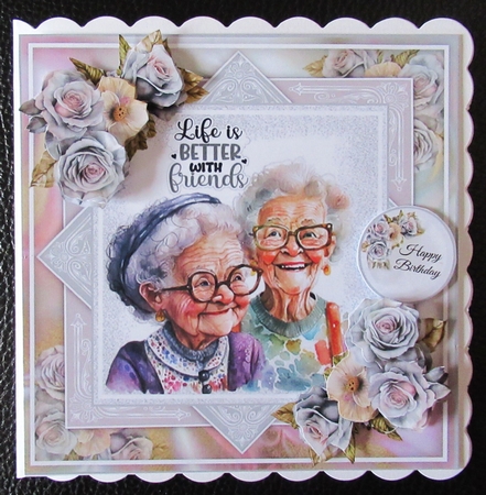 Life is Better With Friends 03 Mini Page Kit by Davina Rundle