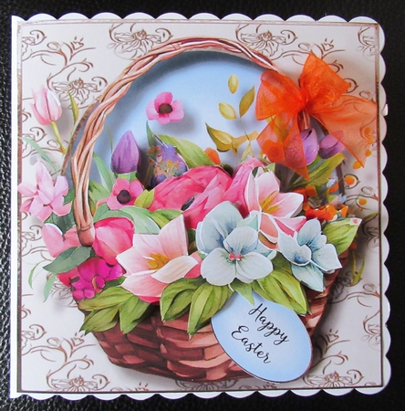 Beautiful Flower Basket Bumper Kit by Davina Rundle