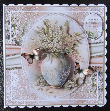 Lily Of The Valley Mini Page Kit by Davina Rundle