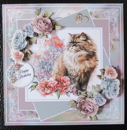 Paws And Flowers Mini Page Kit by Davina Rundle