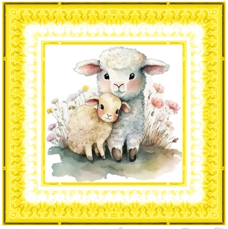 Easter or spring Birthday 1 by Davina Rundle