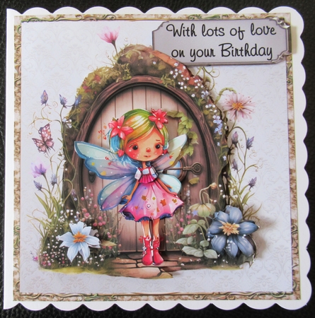 Fairy Doors Bumper Kit 13 - 10 sheets, Card fronts, decoupage, inserts, and greeting boxes by Davina Rundle