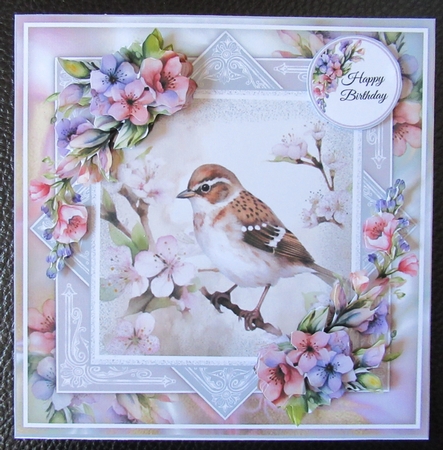Watercolour Tiny Sparrow Mini Page Kit by Davina Rundle