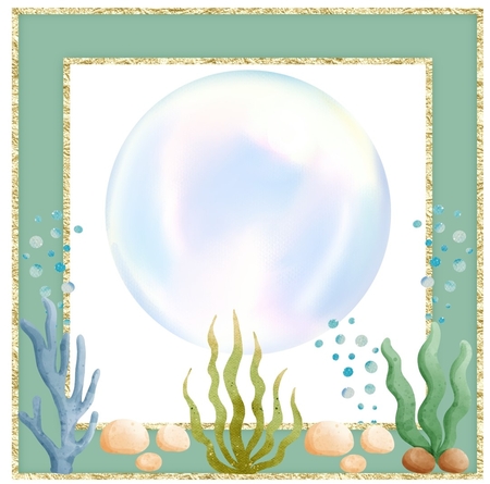 Floral fish insert 4 by Davina Rundle