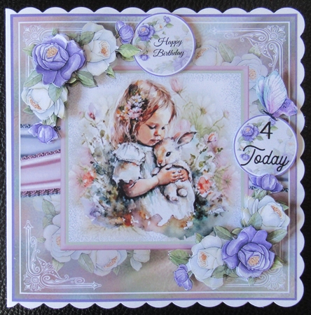Birthday Hugs 03 Mini Page Kit by Davina Rundle