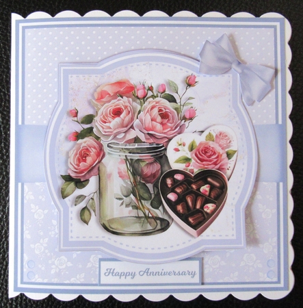 PINK AND PRETTY FLOWER JARS by Davina Rundle