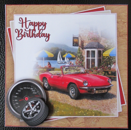 Red Car Mini Kit #4    by Davina Rundle