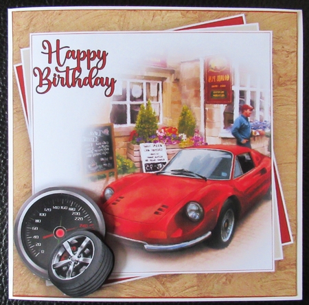 Red Car Bumper Kit     by Davina Rundle