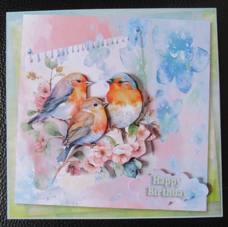 Beautiful Birds & Flowers Mini Kit by Davina Rundle