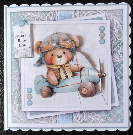 A Cute Lil Bear - KIT- THREE  by Davina Rundle