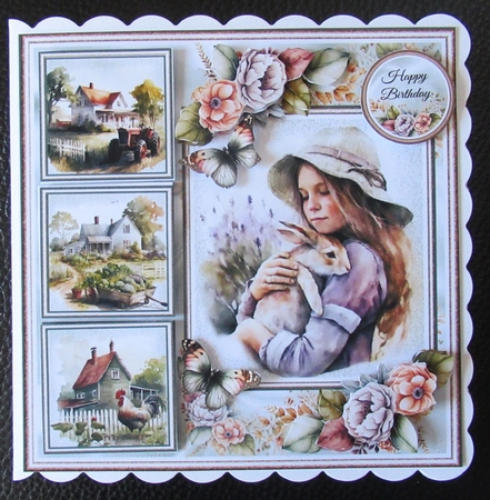 Summer On The Farm Mini Page Kit by Davina Rundle