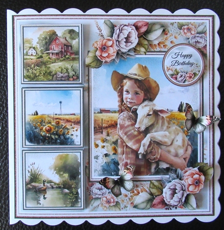 Summer On The Farm 02 Mini Page Kit by Davina Rundle
