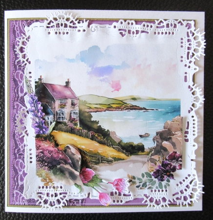 butterfly Side Border Frames-Easter  by Davina Rundle
