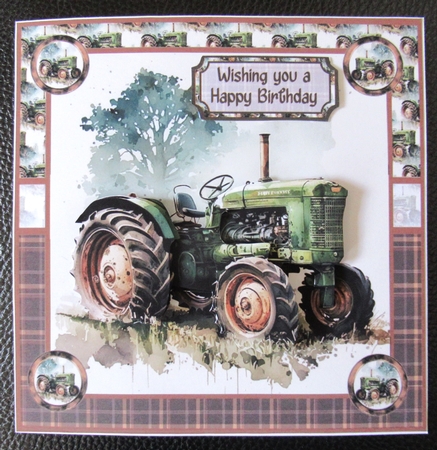Tractor trail by Davina Rundle