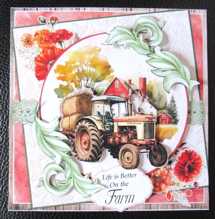 Farming Life 8  7.75x7.75 Simply Cards  by Davina Rundle