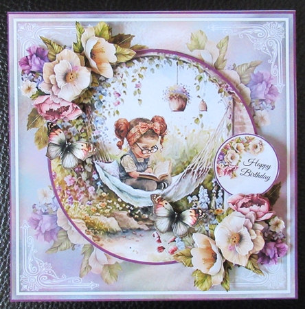A Relaxing Read 03 Mini Page Kit by Davina Rundle