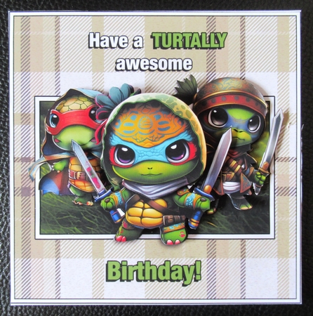 Have a Turtally Awsome Birthday by Davina Rundle