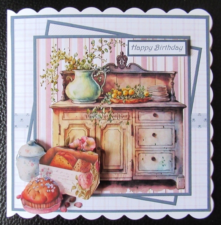 Country kitchen 7x7 by Davina Rundle