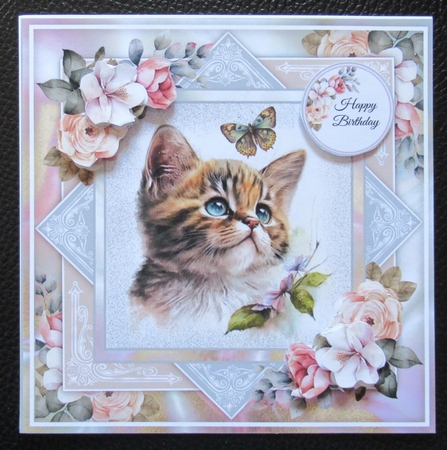 Kittens And Butterflies Mini Page Kit by Davina Rundle