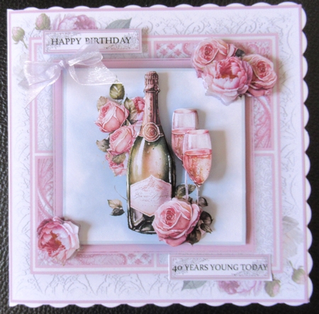 Pink Champagne Celebration by Davina Rundle