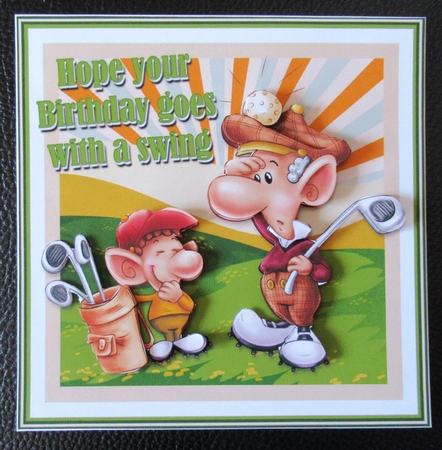 Golf mini kit 1 by Davina Rundle