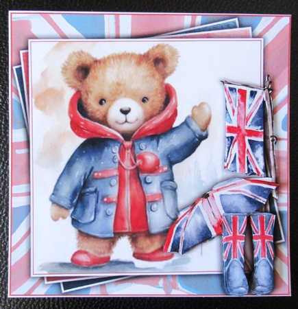 Coronation Bear Mini Kit #1  by Davina Rundle