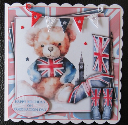Coronation Bear Mini Kit #3  by Davina Rundle