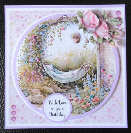 Lazy Summer Days - Makes 5 Cards (7x7 inch square) by Davina Rundle