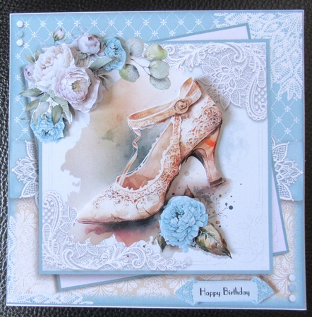 Shabby Chic Shoe by Davina Rundle