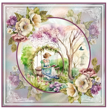 Spring Garden 03 Mini Page Kit by Davina Rundle